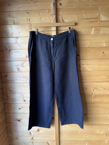 Oska wide leg - linen, cullotes