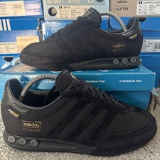 Size UK 8.5 Adidas Kegler Super Goretex GTX Black Trainers Originals Vintage 