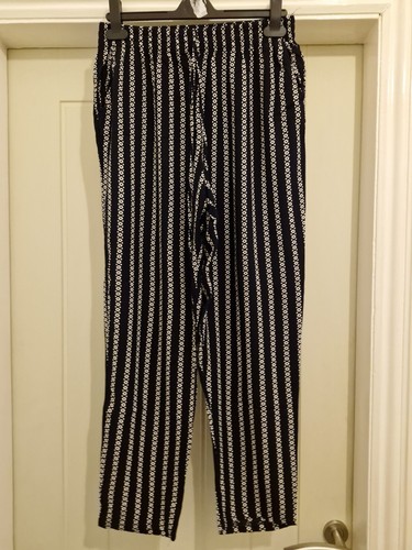 Elasticated waist trousers - elasticated,