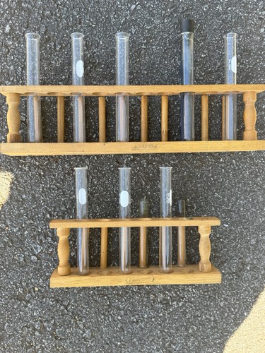 Vtg lab equipment wooden test - vtg,