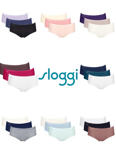 Sloggi midi briefs knickers - sloggi,
