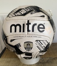 2016/17 ORIGINAL MITRE DELTA V12 NOTTS COUNTY LEAGUE MATCH BALL  