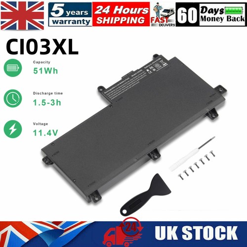 Battery ci03xl for - for, hp