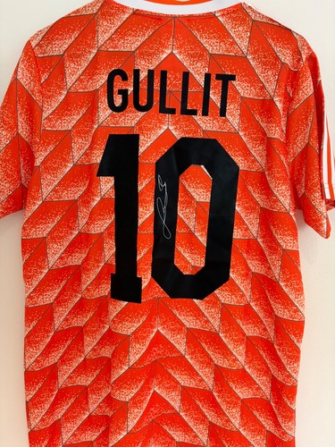 Ruud gullit signed custom - gullit,