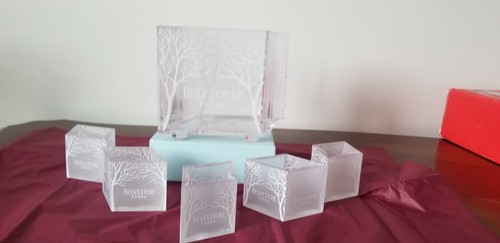 Belvedere vodka acrylic lucite - belvedere,