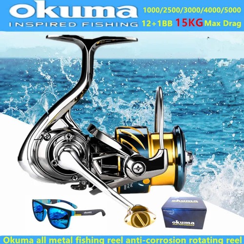 Okuma fishing reel 1bb max - fishing,