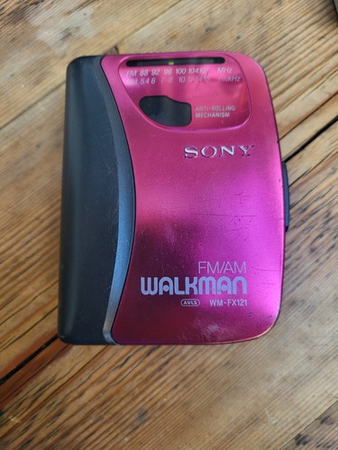 Sony fx121 portable walkman - sony,