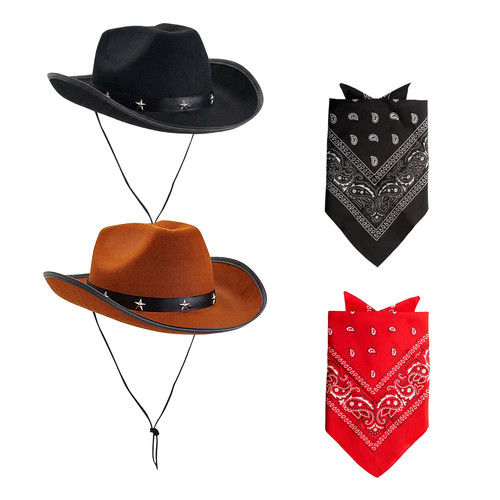 Western cowboy hat with - western,