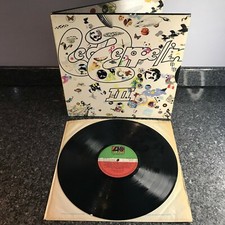 RARE LP  LED ZEPPELIN LED ZEPPELIN III BRAZIL PRESS 30.030 1977 EX/EX SUPER