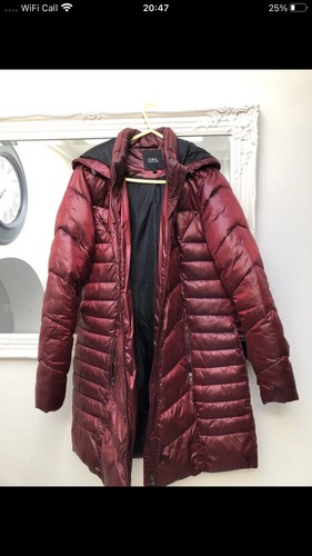 Ladies quilted coat - coat, size