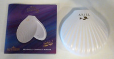 New no box Impressions Vanity Mermaid Ariel Seashell Compact Mirror Lighted LED