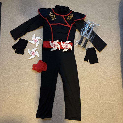Ninja costume black - ninja, and