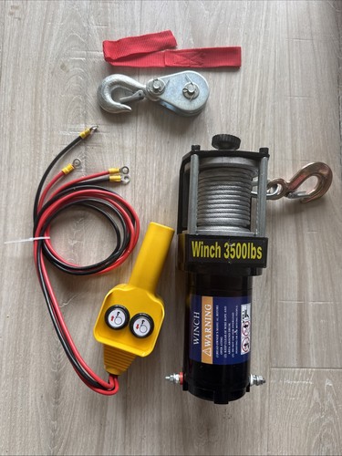 3500 electric winch 12v - electric, atv