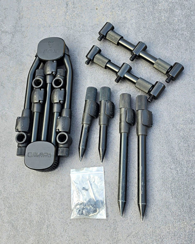 Fox black label - label, 3-rod