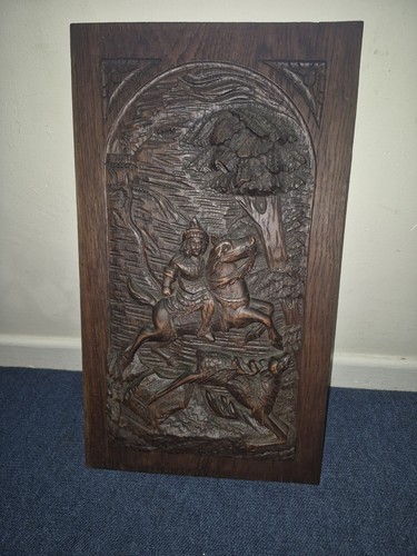 Antique french hand - french, carved
