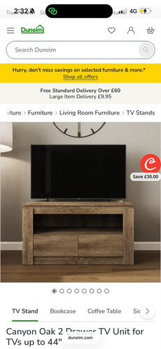 Dunelm canyon oak - , corner