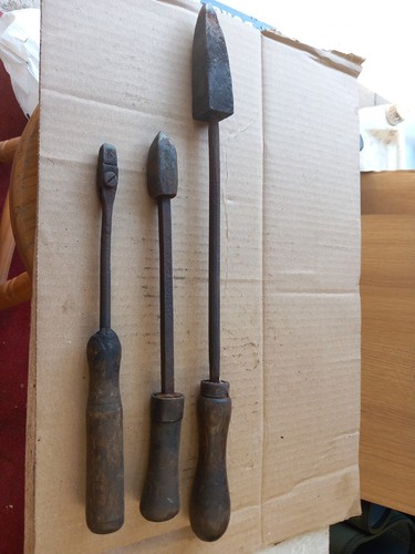 Old solderig irons - old,