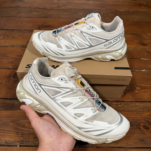Salomon xt6 white uk9 soft - salomon,