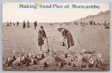Morecambe Making Sand Pies