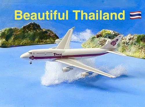 Thai airways 747 400 scale - 747,