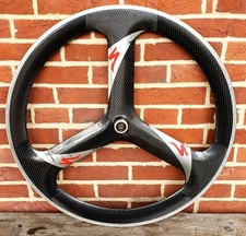 VINTAGE RARE SPECIALIZED TRI SPOKE 700c CARBON TUBULAR FRONT REAR CONVERTIBLE