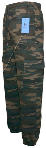 Mens elasticated cargo combat - mens,