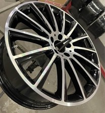 Genuine Mercedes E Class Turbine 20" Rear Wheel A2134012300 9j Free Postage