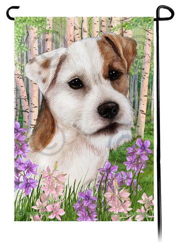Spring flowers garden flag - flowers,