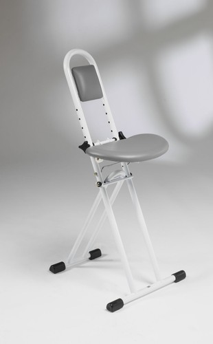Ironing perching stool folding - ironing,
