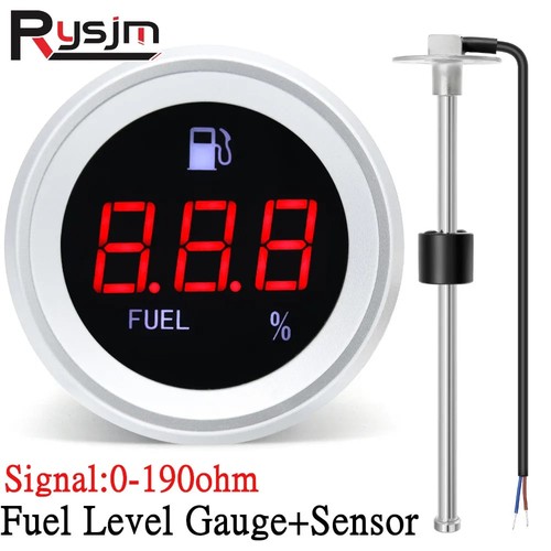 Digital fuel level gauge - level,