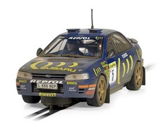 Rare Exclusive weathered edition Scalextric C4555A Subaru Impreza WRX 4X4 scooby