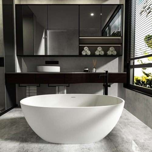 Sturdy matte white - white, finish