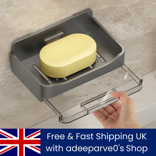 Self adhesive soap dish - dish, for