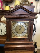 Antique Lenzkich Ting Tang Quarter Chiming Clock