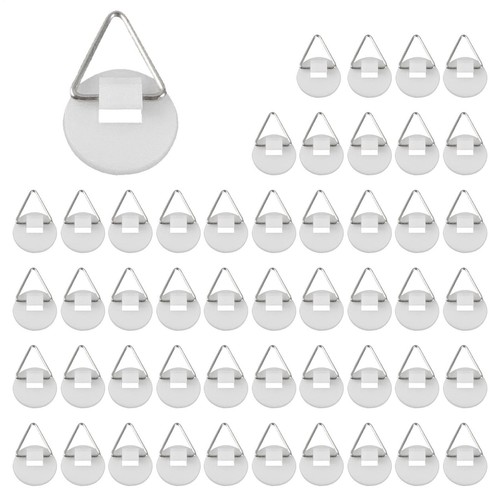 Adhesive plate hangers for - 50*adhesive,
