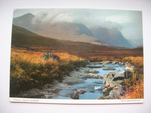Glencoe postcard argyll - postcard,,