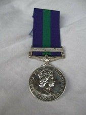 Original GENERAL SERVICE MEDAL/GSM-CANAL ZONE.REME.Cfn Stafford.