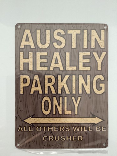 Austin healey parking metal - austin,