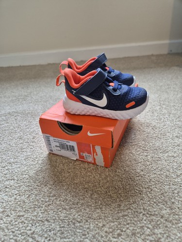 Boys nike revolution navy - boys,