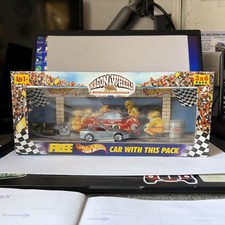 2001 Hotwheels Ferrari F550 Maranello Wagon Wheels with Original Biscuits. Rare