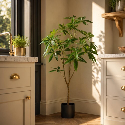 Large artificial trees and - artificial,