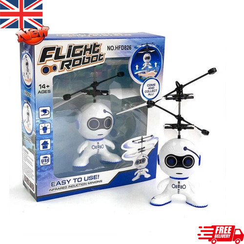 Mini flying drone robot - flying, toy