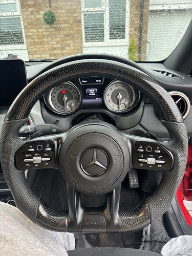 Matt carbon fibre mercedes - matt,