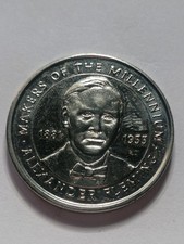 Sainsbury's Makers Of the Millennium,  Medallion/Coin. ALEXANDER FLEMING.