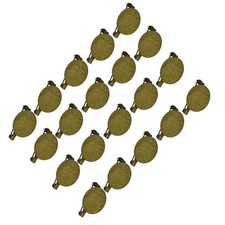 20pcs Silver Fascinator