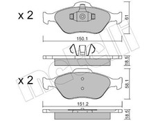 FITS FORD FIESTA MK IV 1.25 I