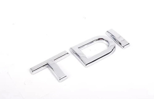 Tdi rear boot trunk lettering - tdi,