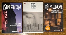 Georges Simenon UK Penguin 3 Vol Penguin Classics PB Set - Maigret