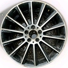 X1 GENUINE MERCEDES C CLASS W205 AMG 19" TURBINE FRONT ALLOY WHEEL