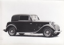 LANCIA AUGUSTA FAUX CABRIOLET ORIGINAL CARROZZERIA PININFARINA FACTORY PHOTO